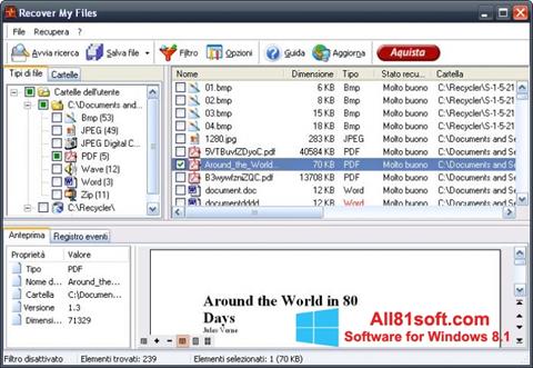 צילום מסך Recover My Files Windows 8.1