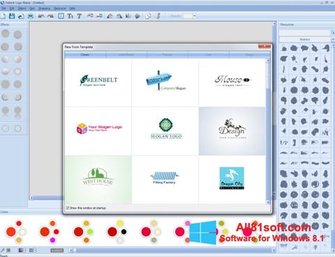 צילום מסך Sothink Logo Maker Windows 8.1