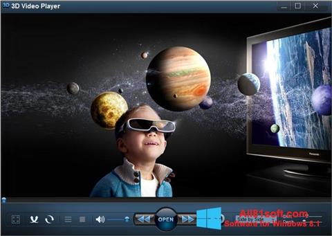 צילום מסך 3D Video Player Windows 8.1