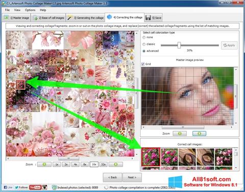 צילום מסך Photo Collage Windows 8.1
