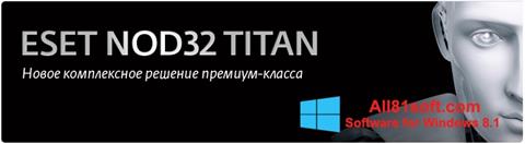 צילום מסך ESET NOD32 Titan Windows 8.1