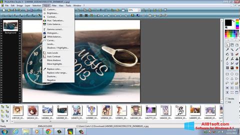 צילום מסך PhotoFiltre Studio X Windows 8.1