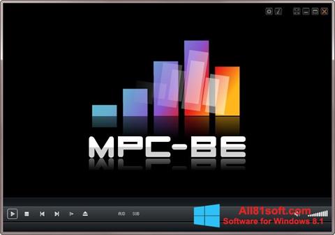 צילום מסך MPC-BE Windows 8.1