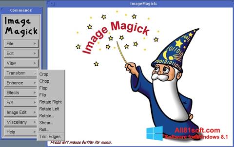 צילום מסך ImageMagick Windows 8.1